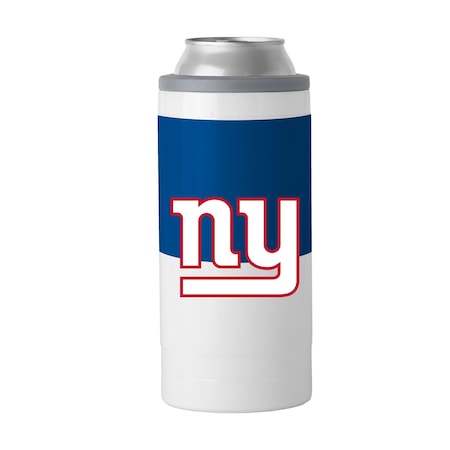 Logo Brands New York Giants 12oz Colorblock Slim Can Coolie 621-S12C-11